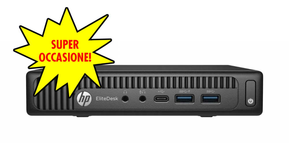 PC HP ELITEDESK 800 G2 DESKTOP MINI G4400T 8GB 120GB SSD WIN 10 PRO